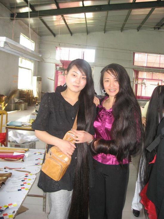 Sun Ying in 2009 long hair festival