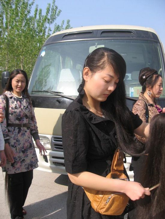 Sun Ying in 2009 long hair festival