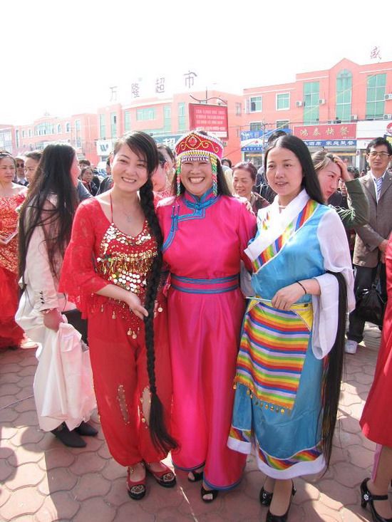 Sun Ying in 2009 long hair festival