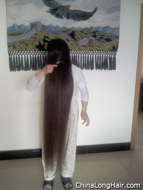 1.3 meters long hair from Henan province