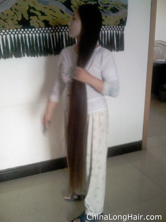 1.3 meters long hair from Henan province