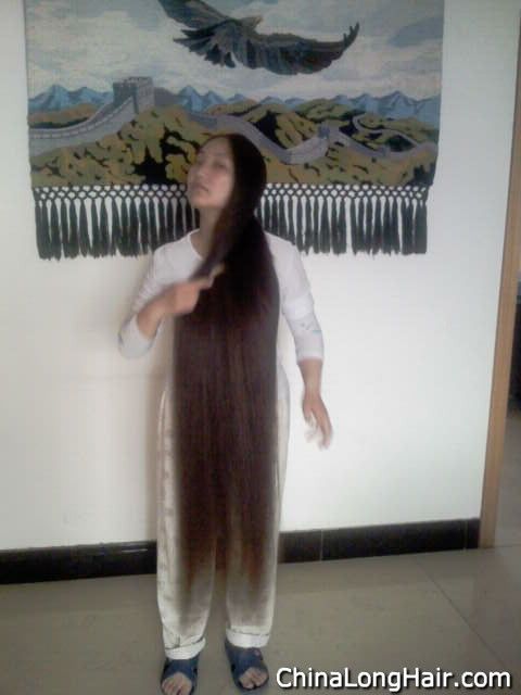 1.3 meters long hair from Henan province