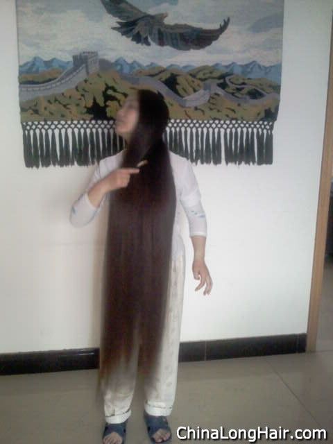 1.3 meters long hair from Henan province