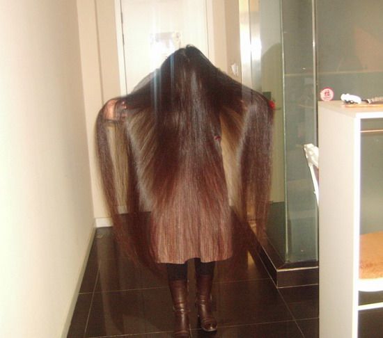 1.1 meters long hair show