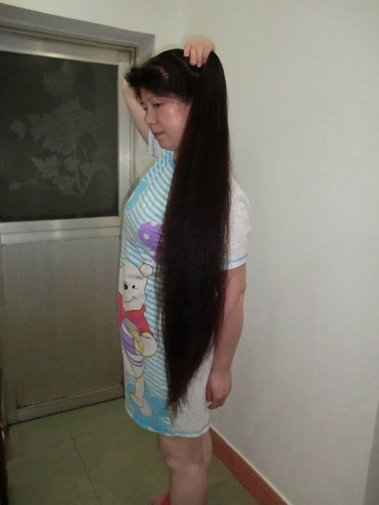 bingxuelian's 90cm long hair