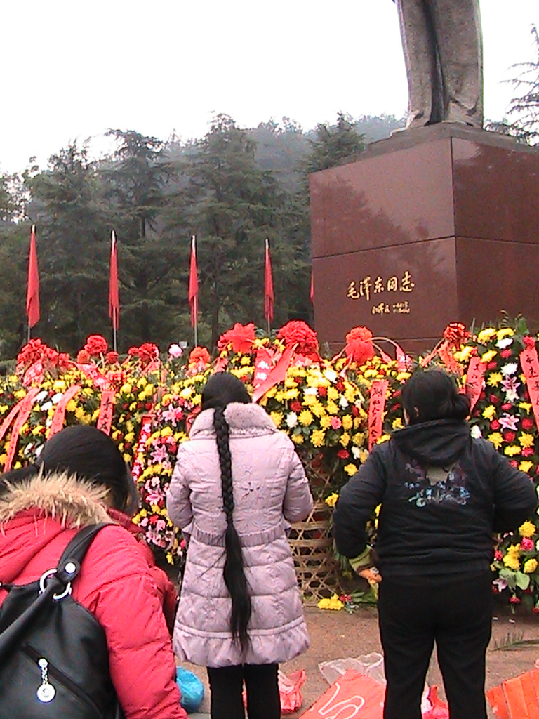 Long braid travelled in Chairman Mao's hometown