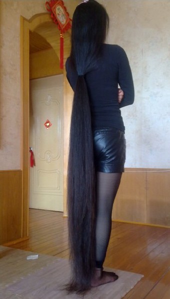 Super long hair from internet