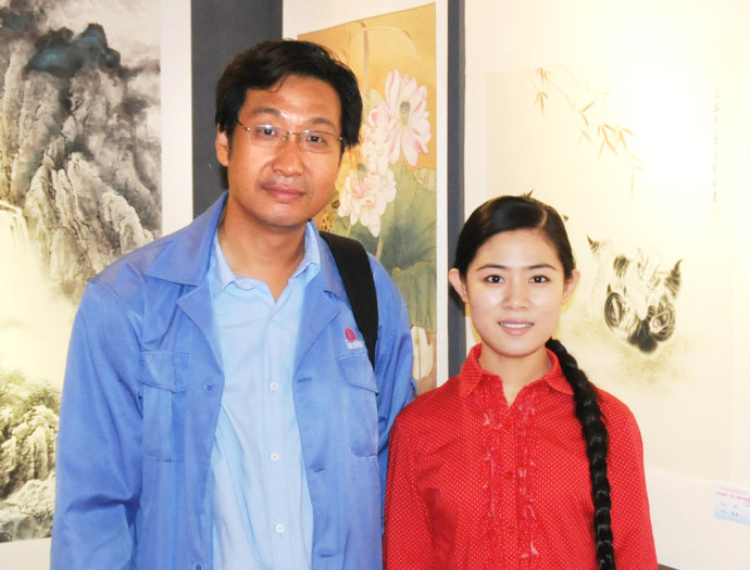 People like young artist Cui Yu