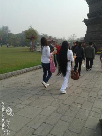 Long hair photos from Chinese twitter-5