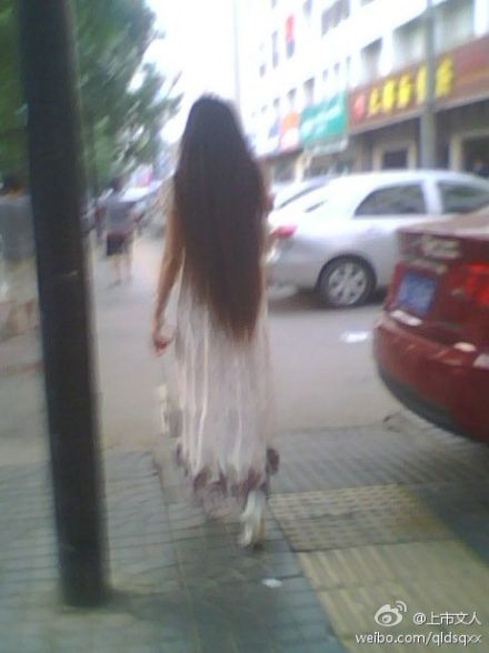 Long hair photos from Chinese twitter-7