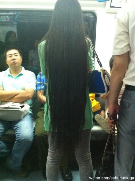 Long hair photos from Chinese twitter-7