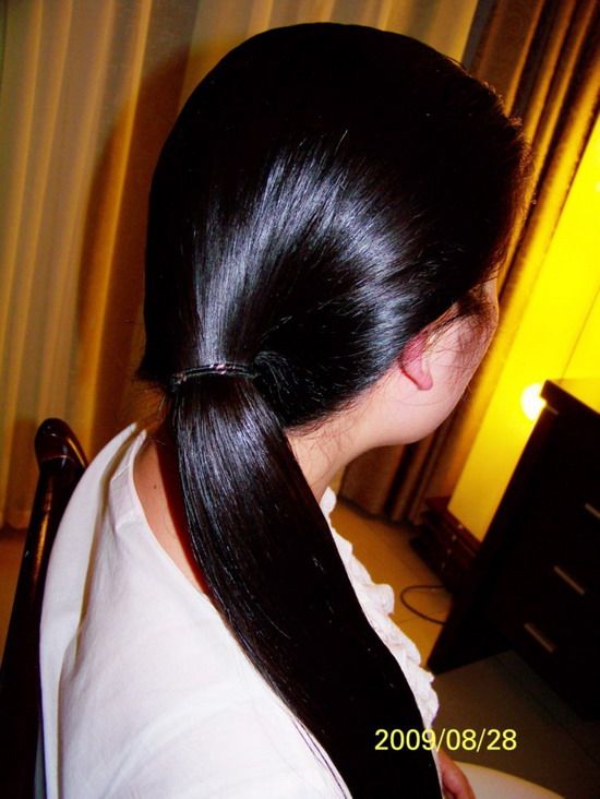 Help yingzibaobei make long braid