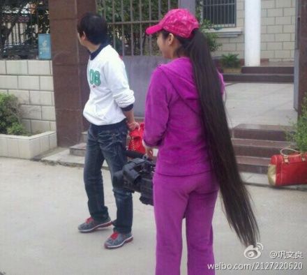 Long hair photos from Chinese twitter-12