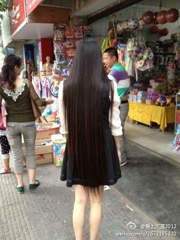 Long hair photos from Chinese twitter-16