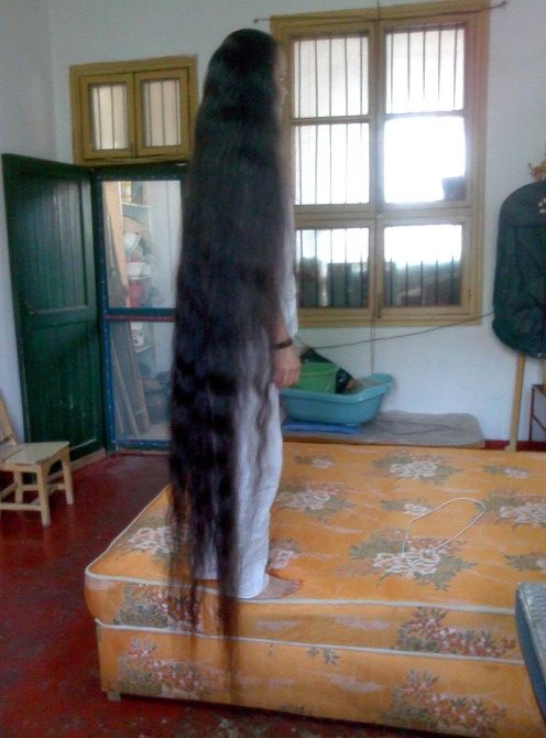 1.8 meters long hair