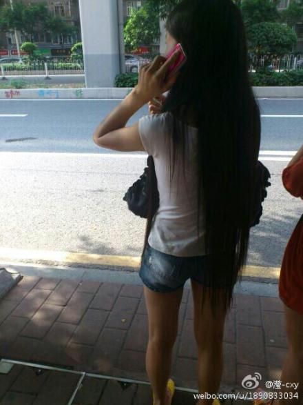 Long hair photos from Chinese twitter-17