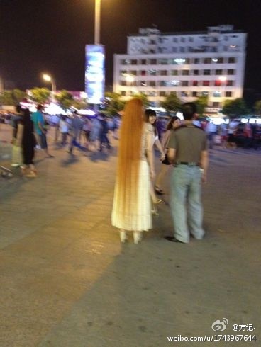 Long hair photos from Chinese twitter-18