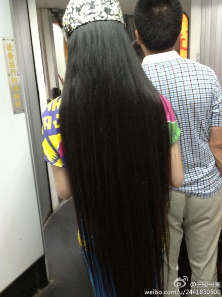 Long hair photos from Chinese twitter-19