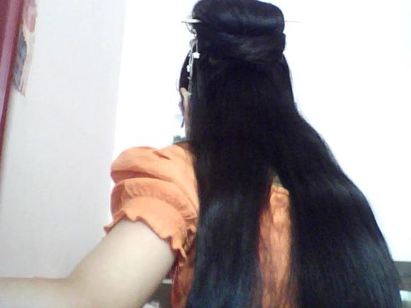 Show my 1 meter long hair